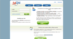 Desktop Screenshot of 24log.es