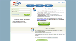 Desktop Screenshot of 24log.com